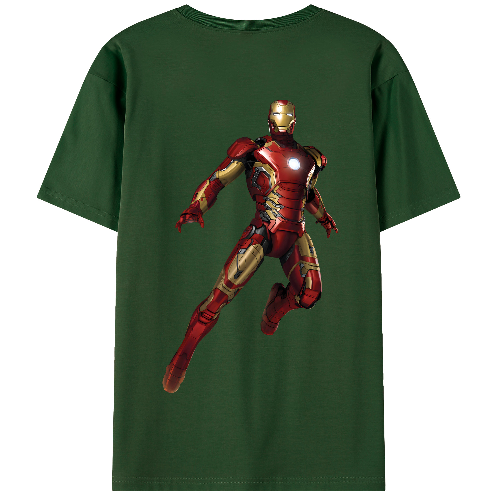 （画像用） アベンジャーズ The Avengers 綿100％半袖Tシャツ（背面プリント）